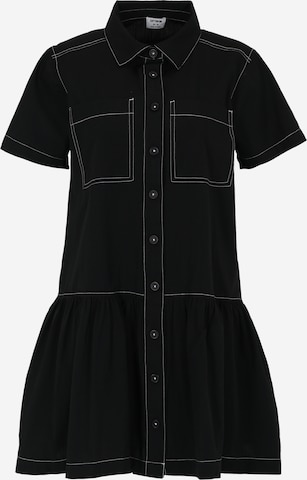 Cotton On Petite Платье-рубашка в Черный: спереди