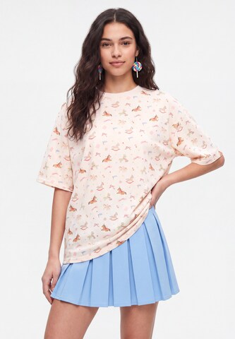 MYMO - Camiseta en beige: frente