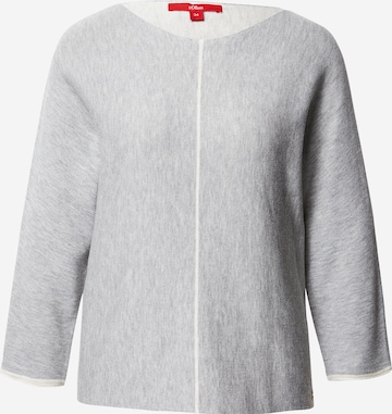 s.Oliver Sweater in Grey: front