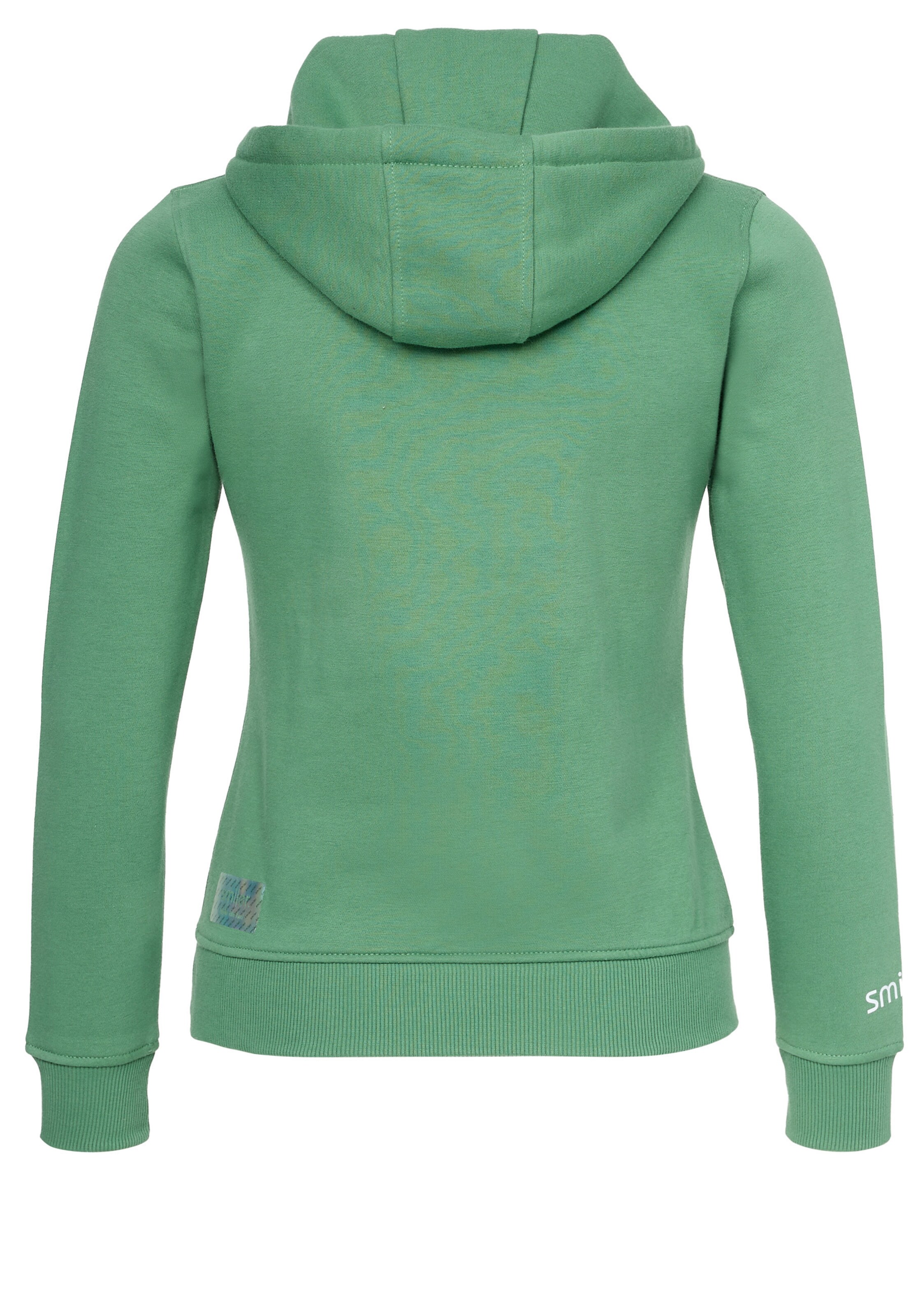 Sweat-shirt smiler. en vert