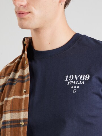 19V69 ITALIA T-Shirt 'Frank' in Blau