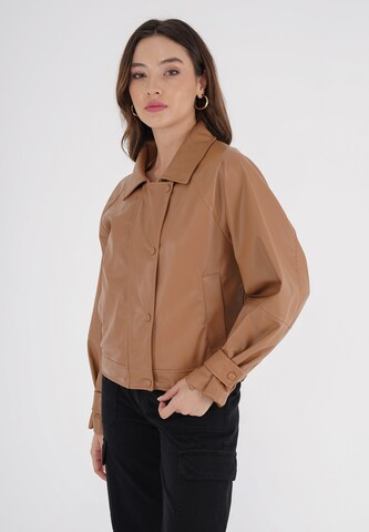 FRESHLIONS Between-season jacket 'Mina' in Brown