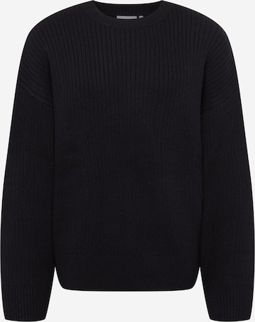 WEEKDAY Sweater 'Cypher' in Black: front