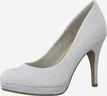 TAMARIS Официални дамски обувки в сребърно: отпред