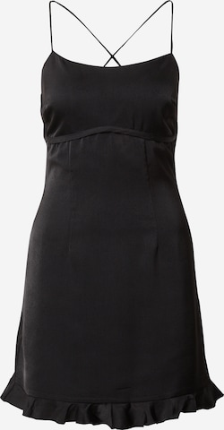 Nasty Gal Φόρεμα σε μαύρο: μπροστά