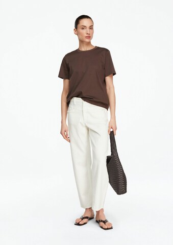 COMMA Barrel Jeans in Weiß