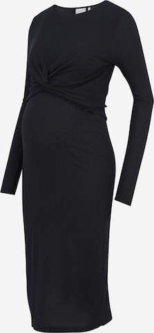 Robe 'MLAnli June' MAMALICIOUS en bleu : devant