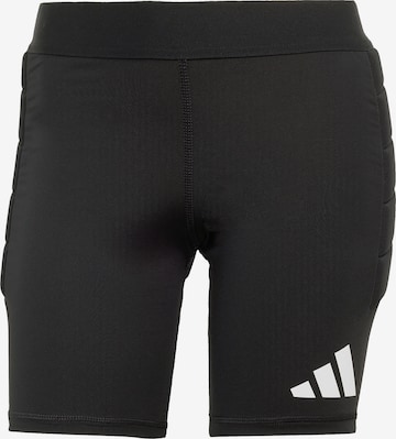 ADIDAS PERFORMANCESkinny Sportske hlače 'Squadra 25' - crna boja: prednji dio