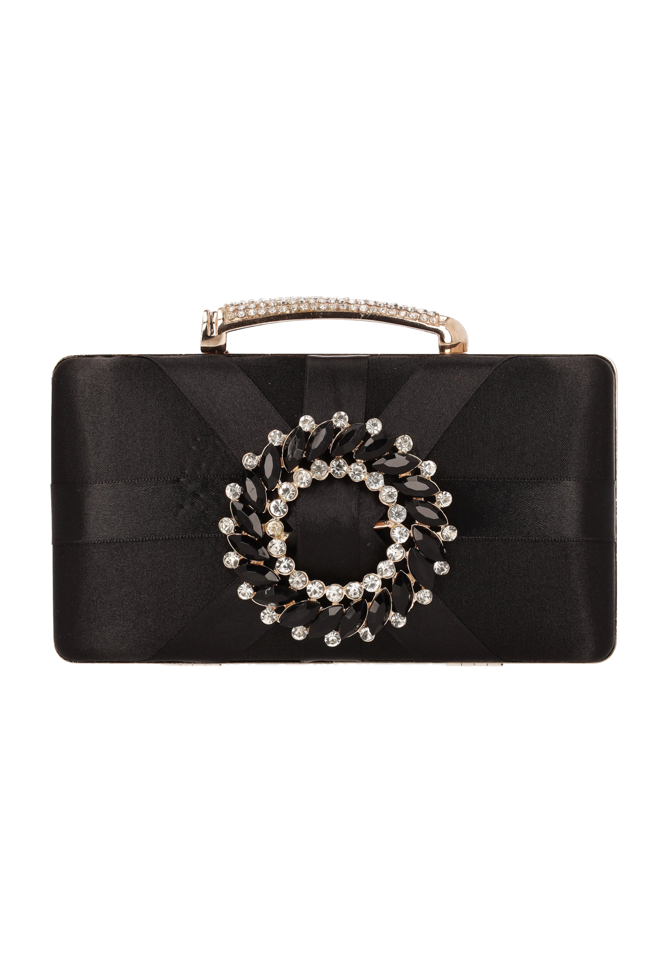 usha BLACK LABEL - Bolso de noche en negro: frente