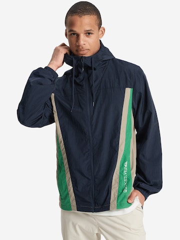 QUIKSILVER Between-Season Jacket 'Clicker' in Blue: front