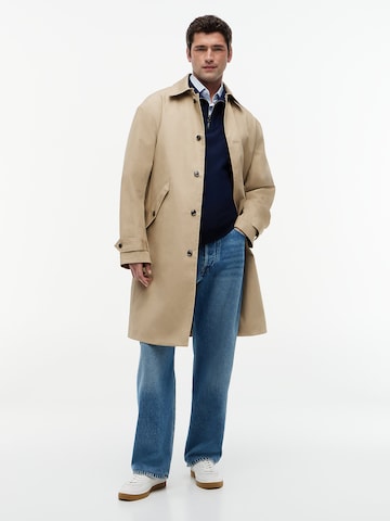Manteau mi-saison 'New York' TOMMY HILFIGER en beige : devant