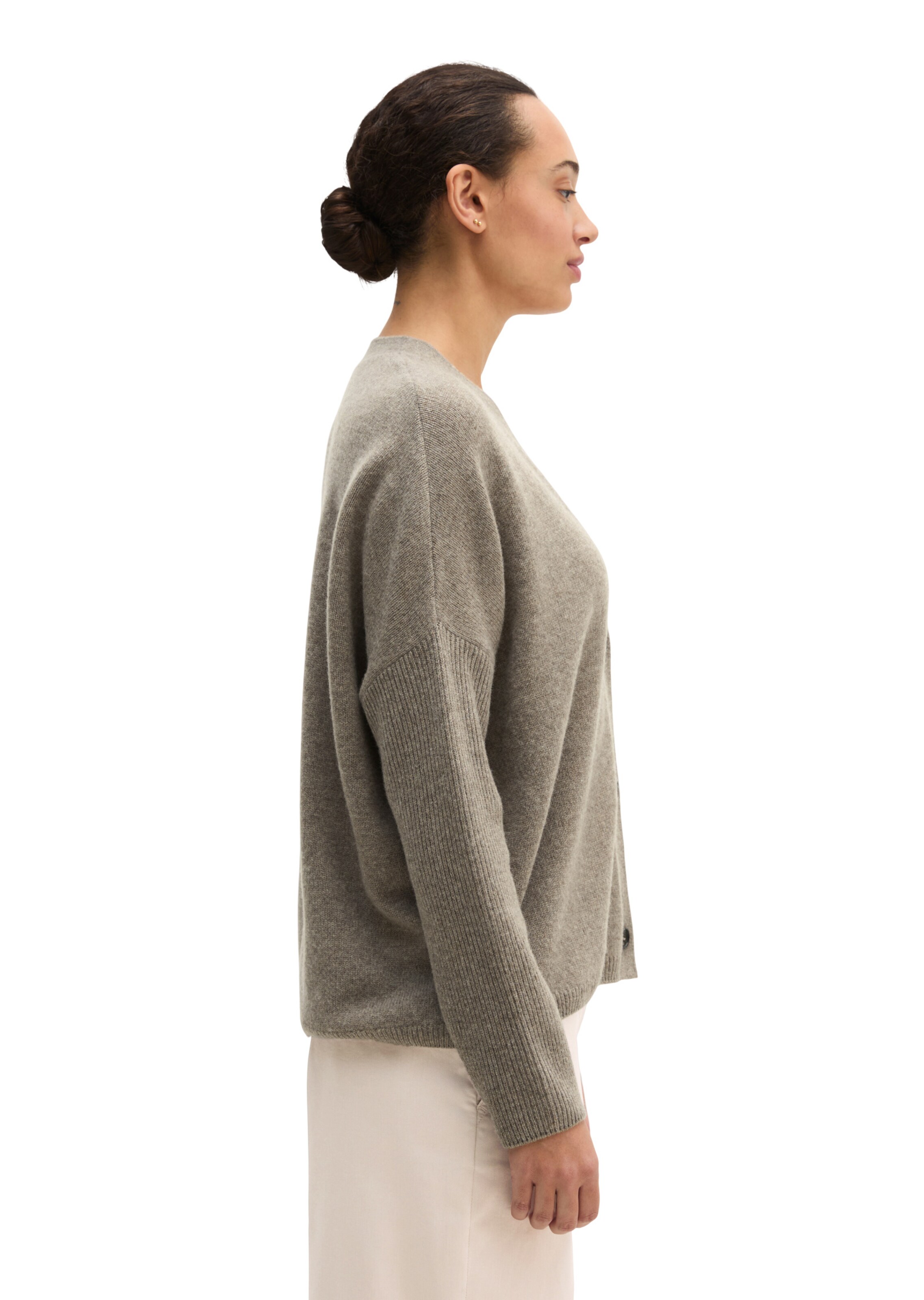 Marc O'Polo Strickjacke in Beige