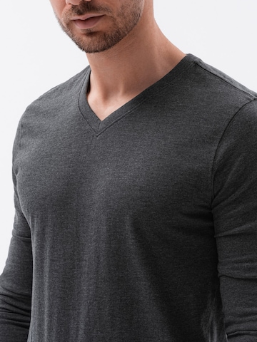 Ombre Shirt 'L136' in Grey