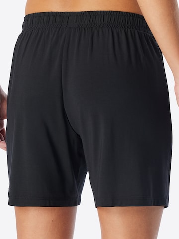 Pantalon de pyjama ' Mix Relax ' SCHIESSER en noir