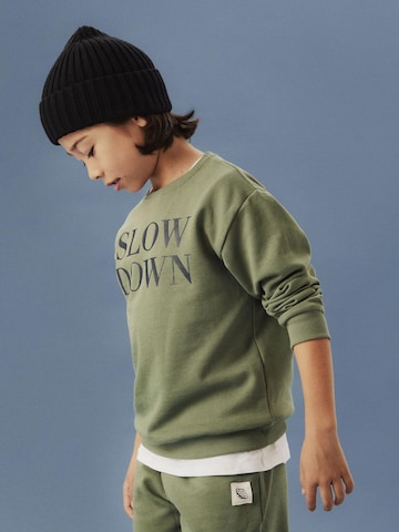 Sweat NAME IT en vert : devant