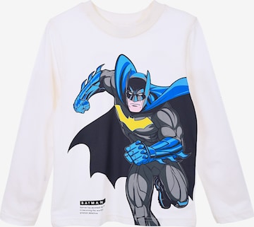 Batman Shirt 'Batman Langarmshirt' in Beige: front