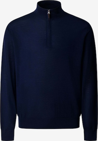 Hackett London Pullover 'Ess' in Blau: Vorderseite