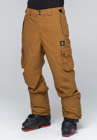 BULA Regular Skihose in Braun: Vorderseite