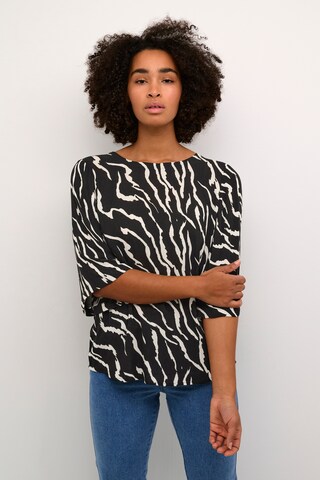 Kaffe Blouse 'Amber' in Black: front