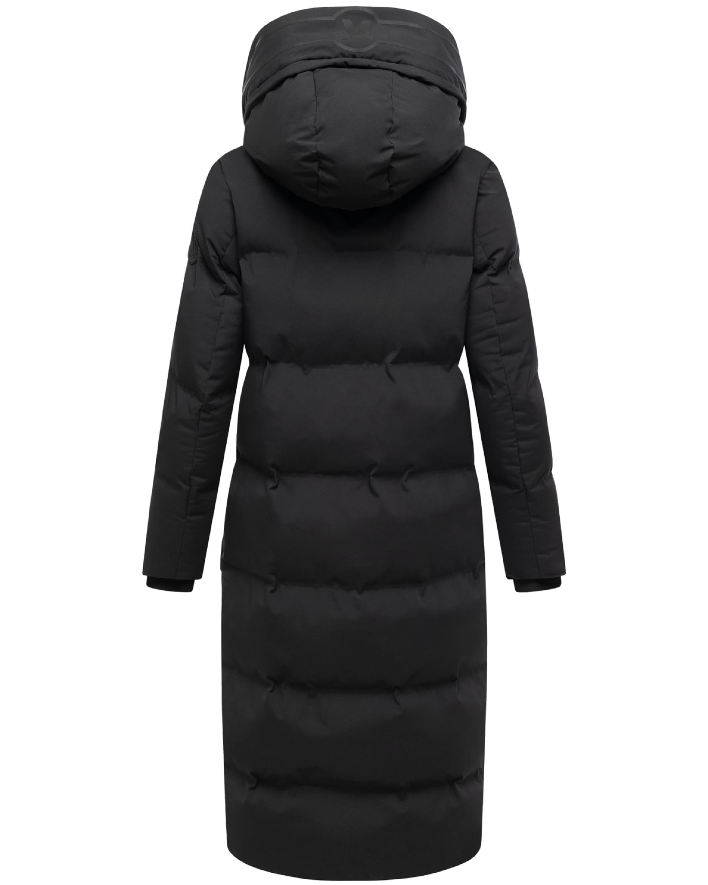 MARIKOO Λειτουργικό παλτό 'Tikoraa 16' σε μαύρο