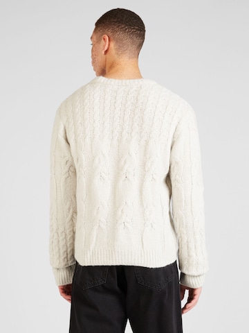 Pull-over 'Jesper' WEEKDAY en blanc