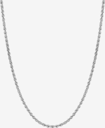 Chaîne 'Raw Twist' Hey Happiness en argent : devant