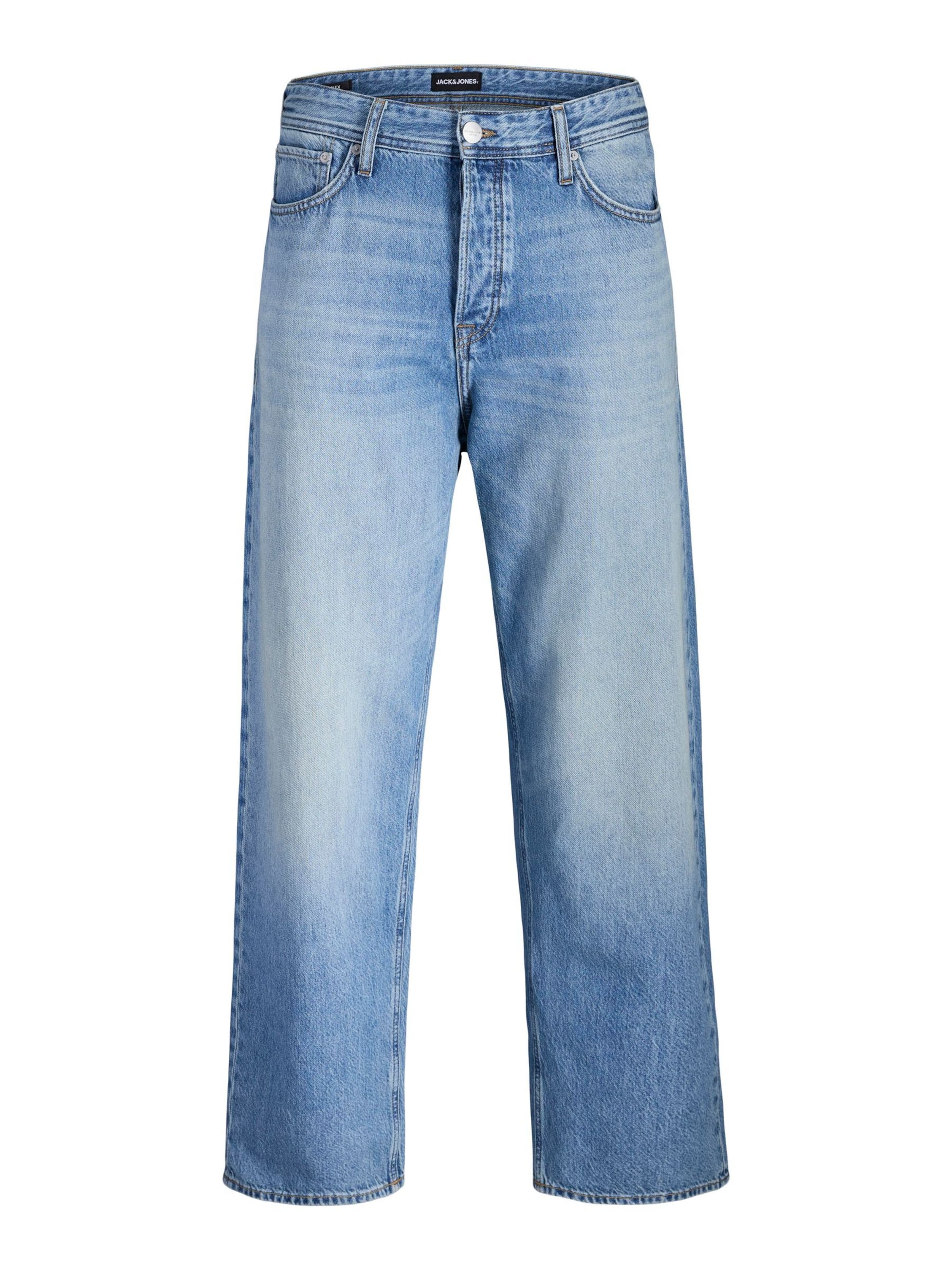 JACK &amp; JONES Baggy Jeans &#x27;JJIALEX JJORIGINAL NS&#x27; in Blauw: voorkant