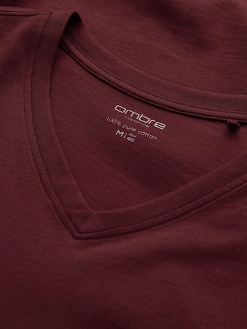 Ombre Shirt in Red