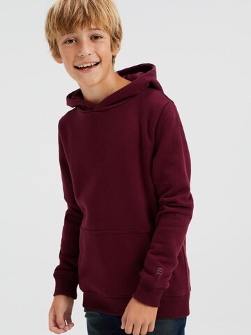 WE Fashion Суичър в червено: отпред