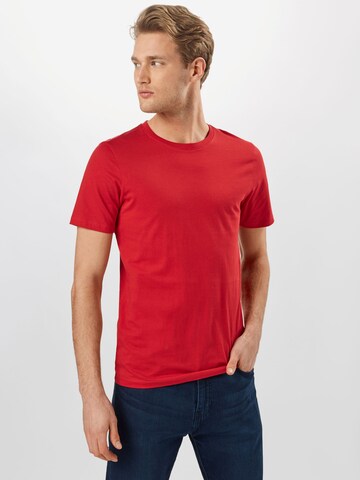 Coupe slim T-Shirt JACK & JONES en rouge : devant