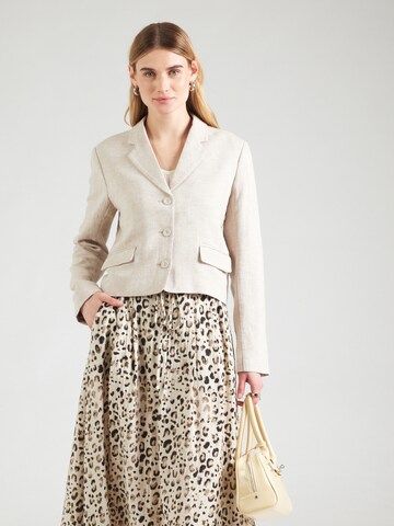 Blazer 'Pennie Ginia' di MSCH COPENHAGEN in beige: frontale