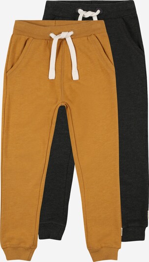 Pantaloni MINYMO di colore miele / grigio scuro, Visualizzazione prodotti