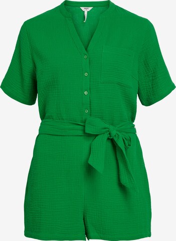 Tuta jumpsuit 'CARINA' di OBJECT in verde: frontale