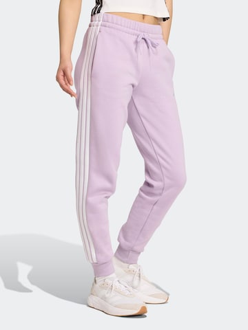 ADIDAS SPORTSWEAR Tapered Sportsbukser i lilla