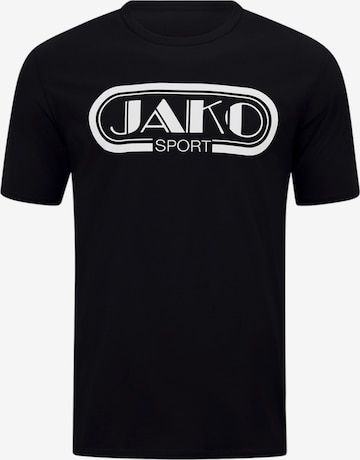 JAKO T-Shirt in Schwarz: Vorderseite