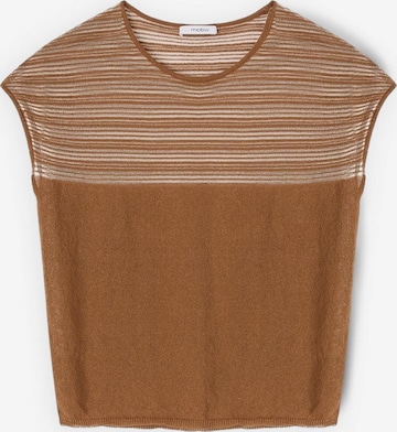 MOTIVI Pullover in Braun: Vorderseite