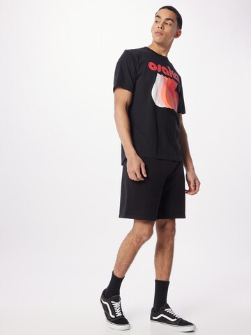 Superdry T-Shirt 'Osaka' in Schwarz