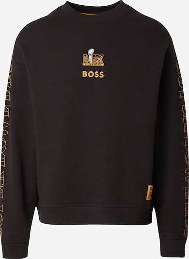 BOSS Bluzka sportowa 'White_NFL' w kolorze pomarańczowy / czarnym, Podgląd produktu