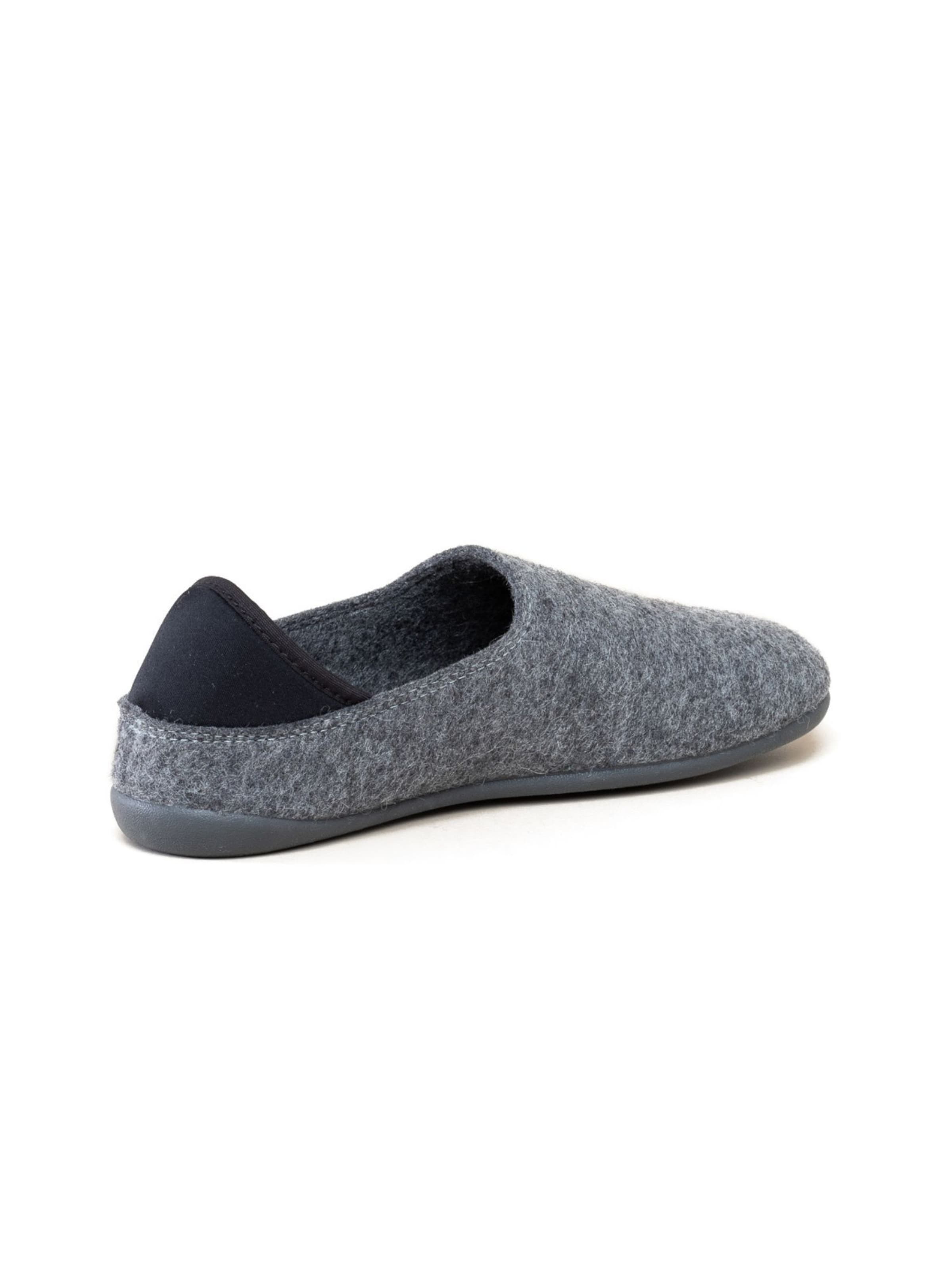 Gottstein Hausschuh 'Filzpantoffel Wool Slip-On'‌‌‌‌ in Grau