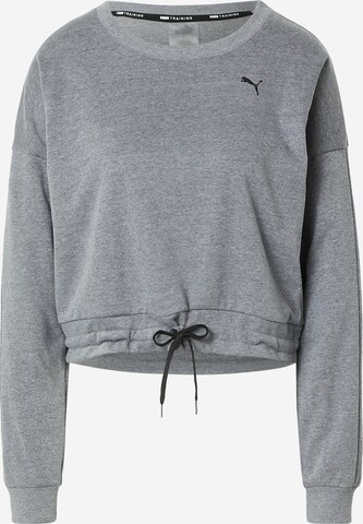 PUMA Sportsweatshirt in Grau: predná strana