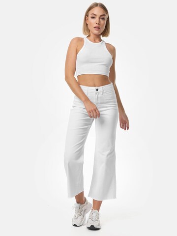 Tazzio Wide Leg Jeans 'F113' in Weiß
