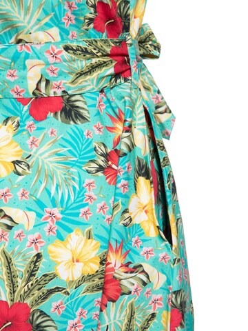 Queen Kerosin Summer Dress in Green