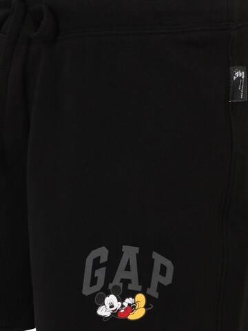 GAP - regular Pantalón en negro