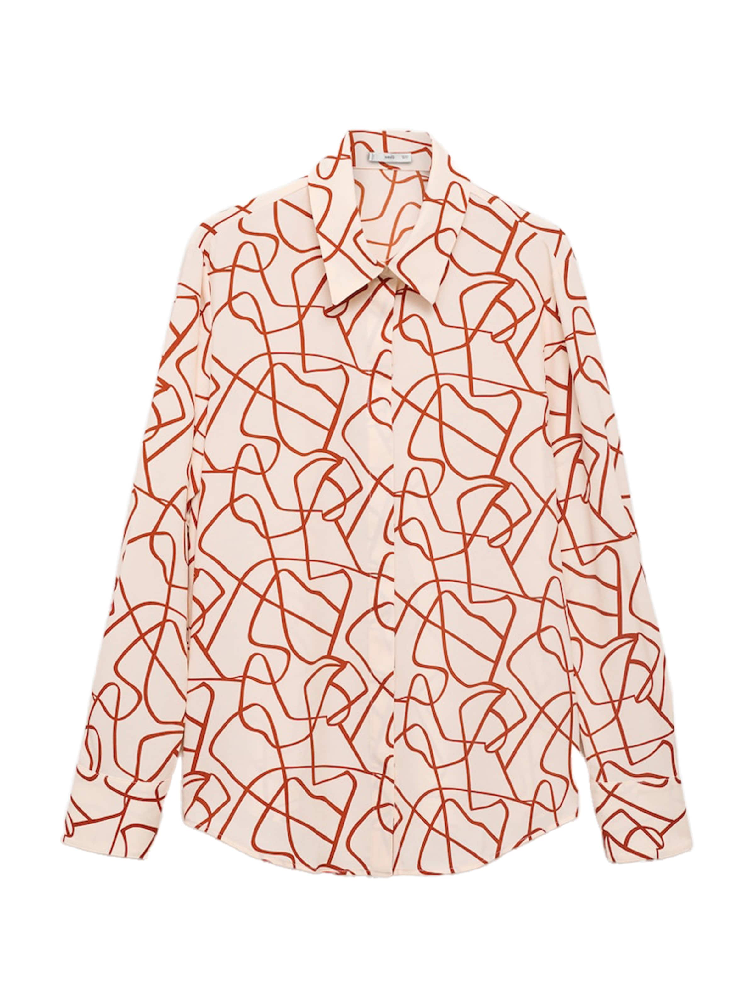 MANGO Blúz - piros: elől