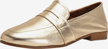 INUOVO Classic Flats in Gold: front