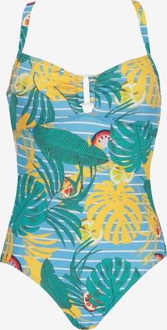 mėlyna VIVID Biustjė Maudymosi kostiumėlis: priekis