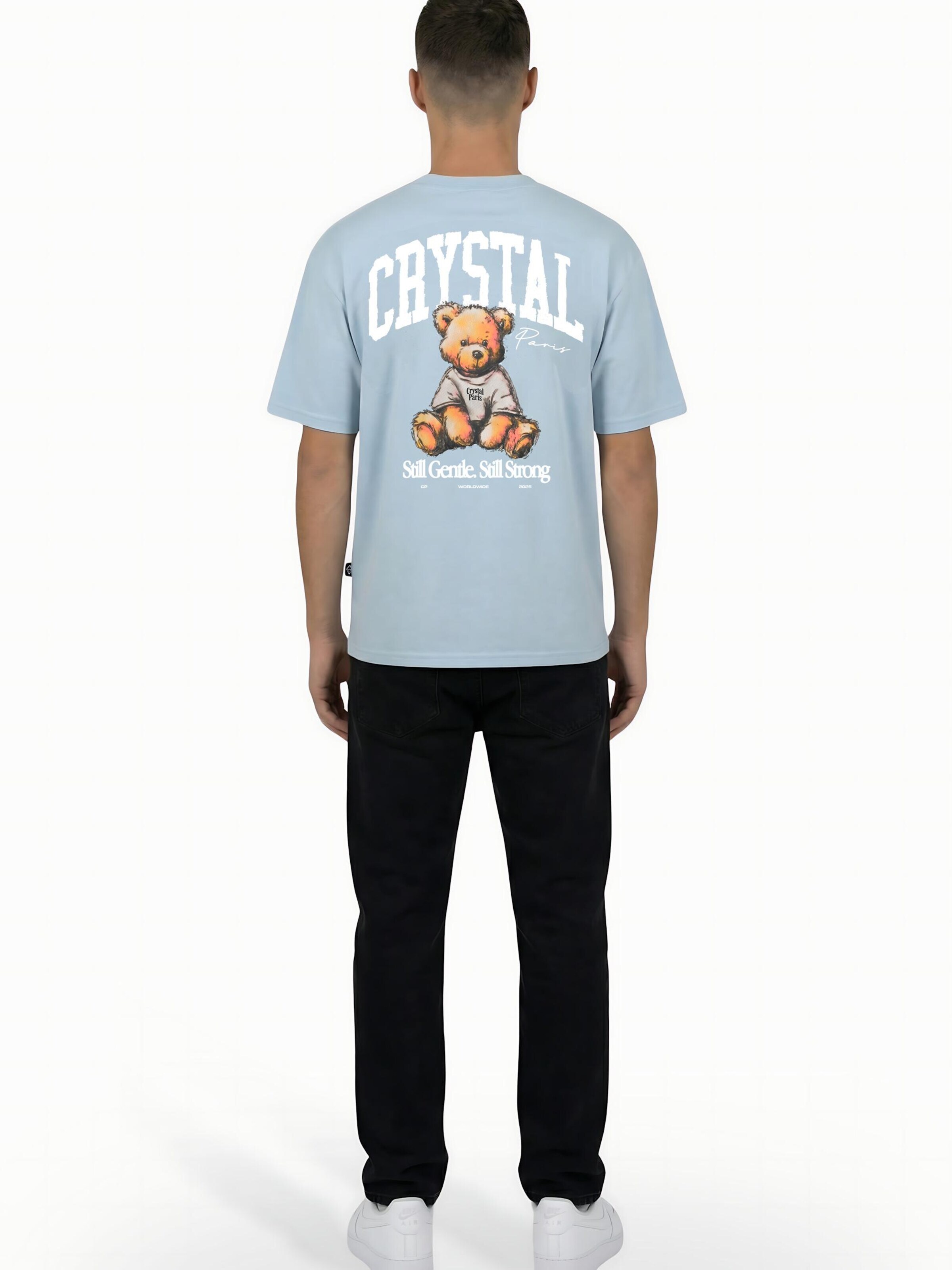 Crystal Paris Shirt 'Gentle' in Blauw
