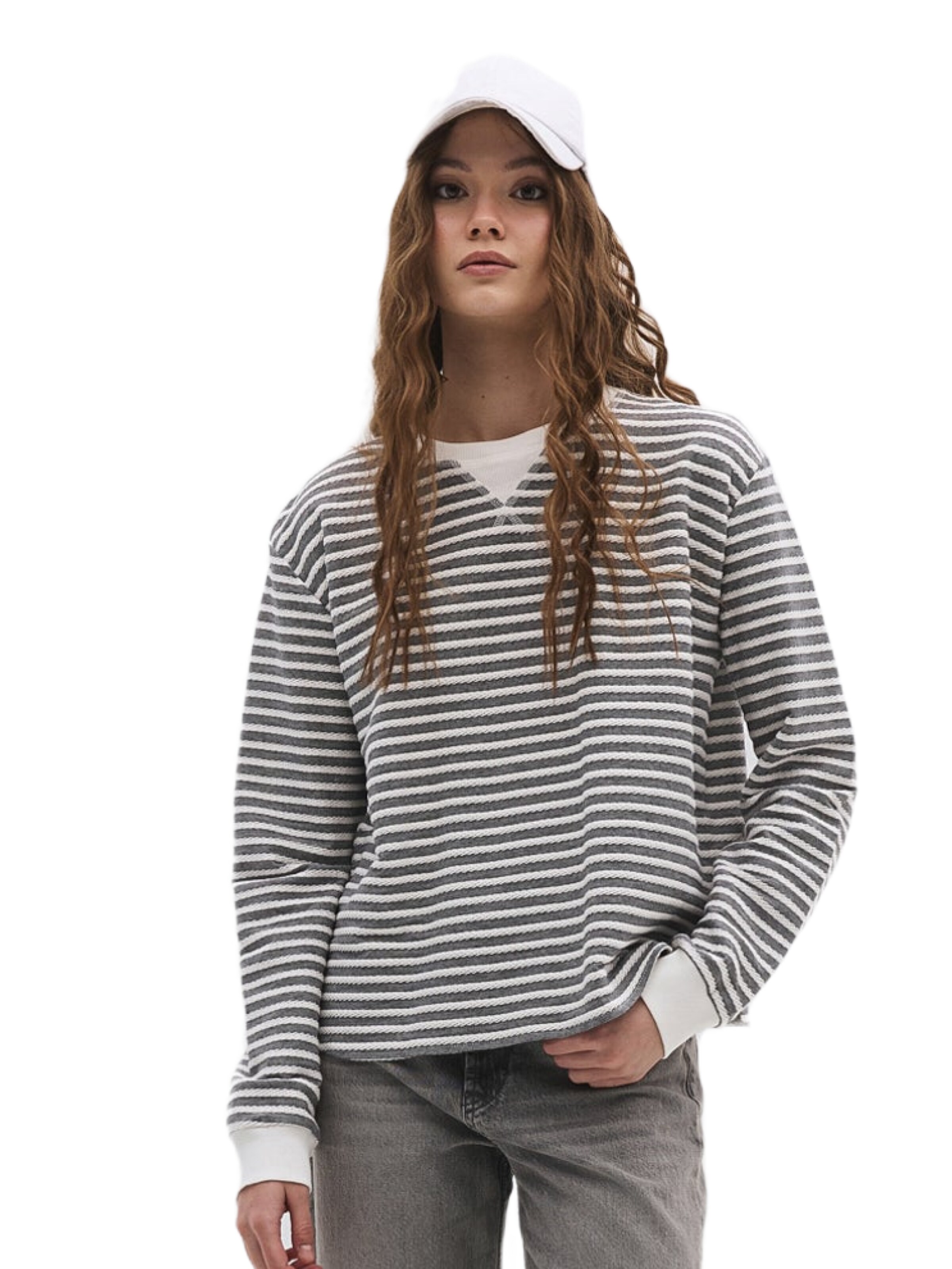 No Matter What Sweatshirt in Blue: front