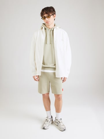 zaļš HUGO Sportisks džemperis 'Dapo'