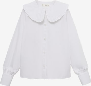 MANGO KIDS Bluse 'CARMEN' in Weiß: Vorderseite